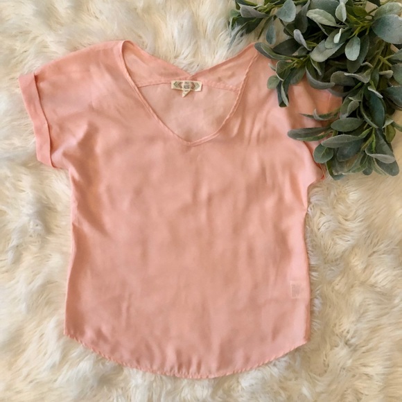 Pink Rose Tops - Light pink dressy top✨